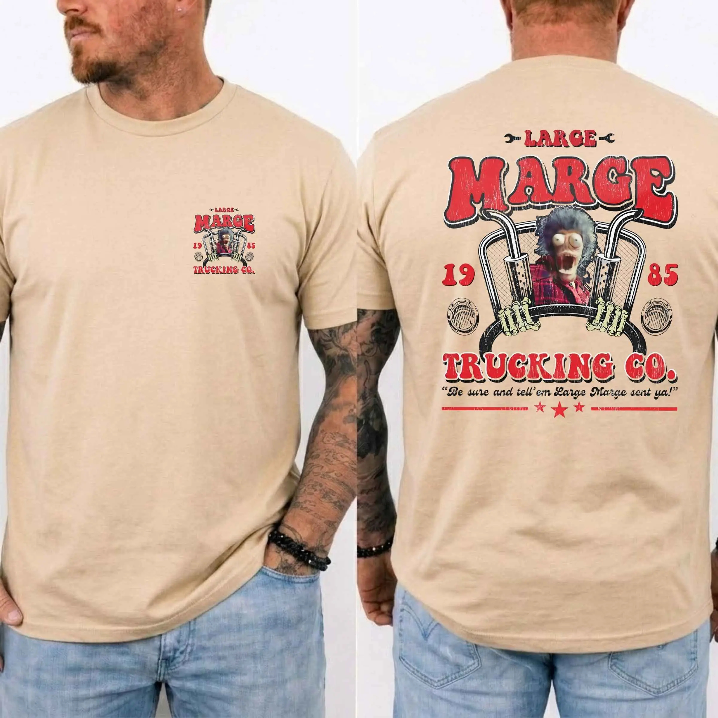 Classic Truck Driver Graphic Tee, Vintage Trucking Shirt, Gift for Truck Drivers, MADE IN USA