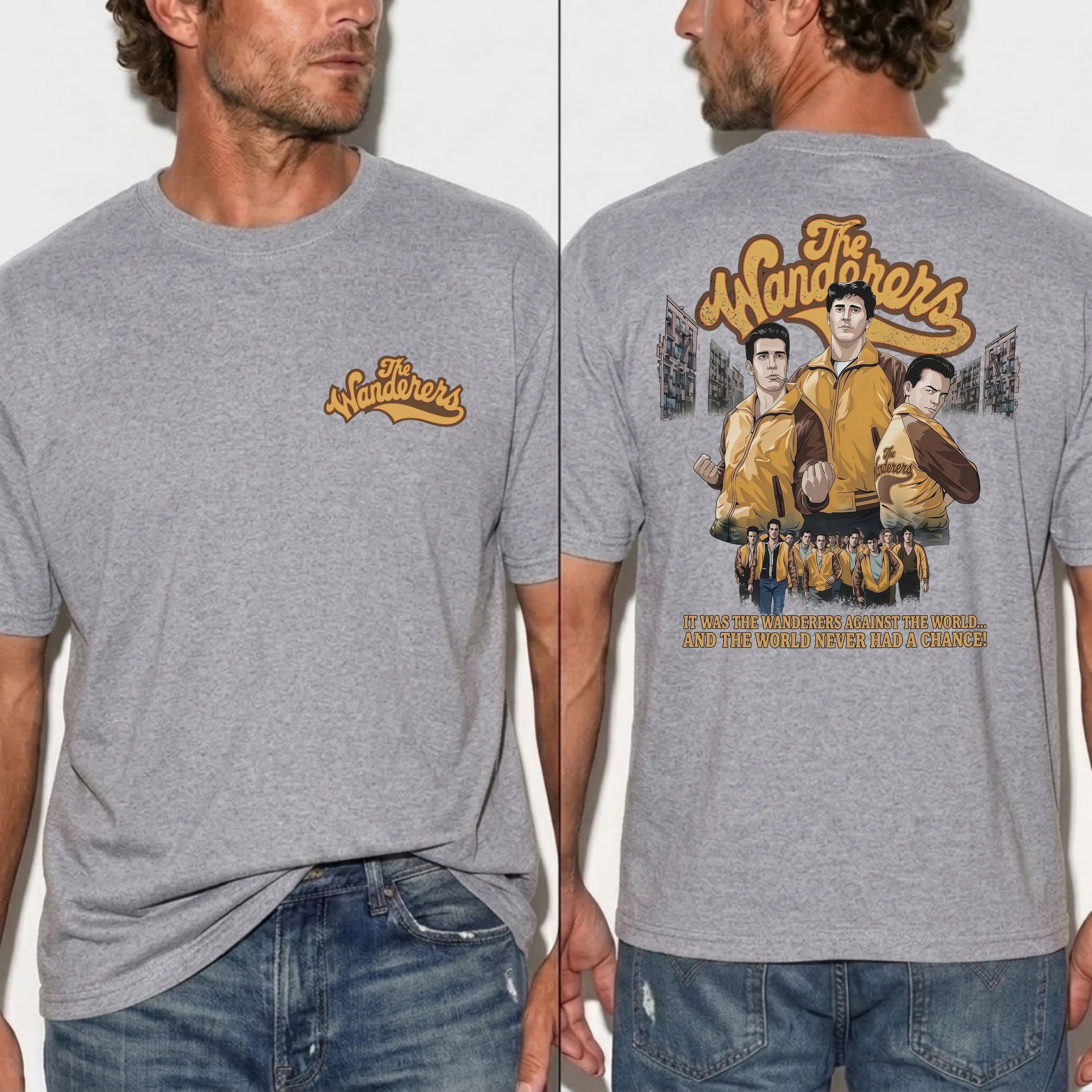 Vintage 1979 Cult Movie Graphic Tee, Retro Gang Film T-Shirt, Classic Movie Fan Gift