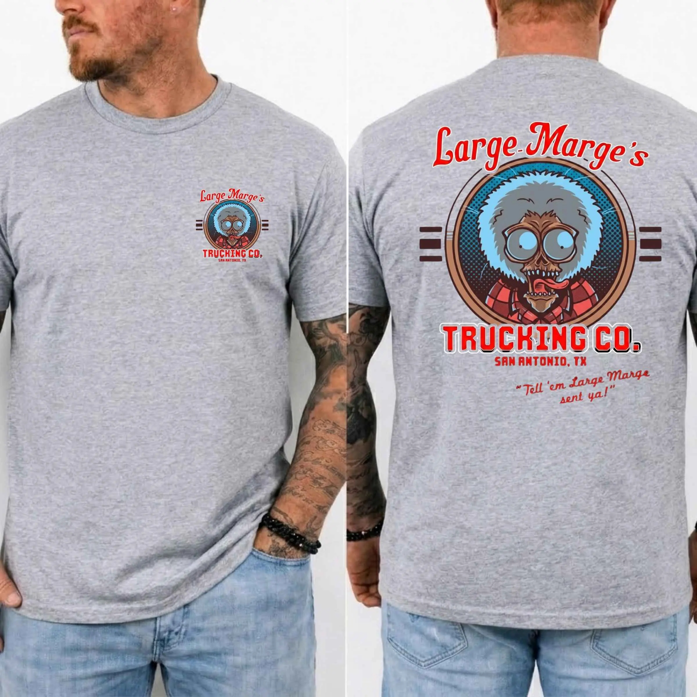  1985 Retro T-Shirt – Vintage Trucker Horror Graphic Tee
