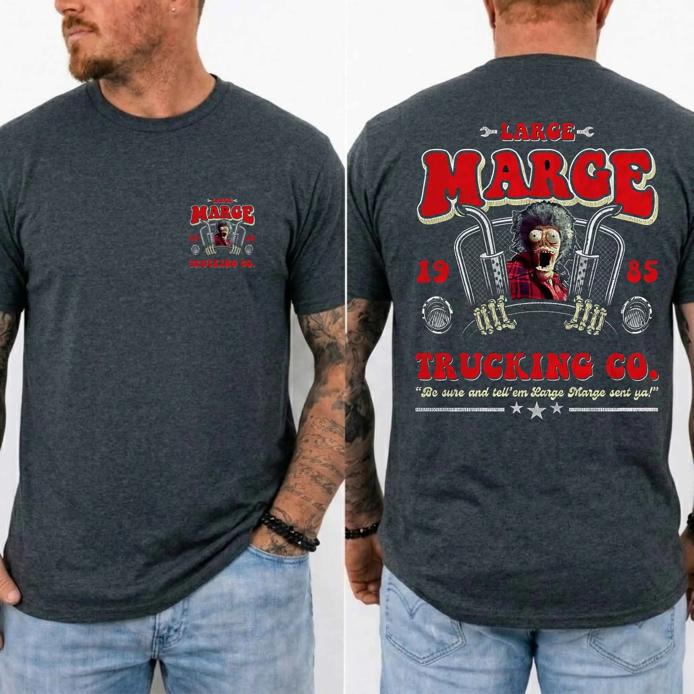 Classic Truck Driver Graphic Tee, Vintage Trucking Shirt, Gift for Truck Drivers, MADE IN USA