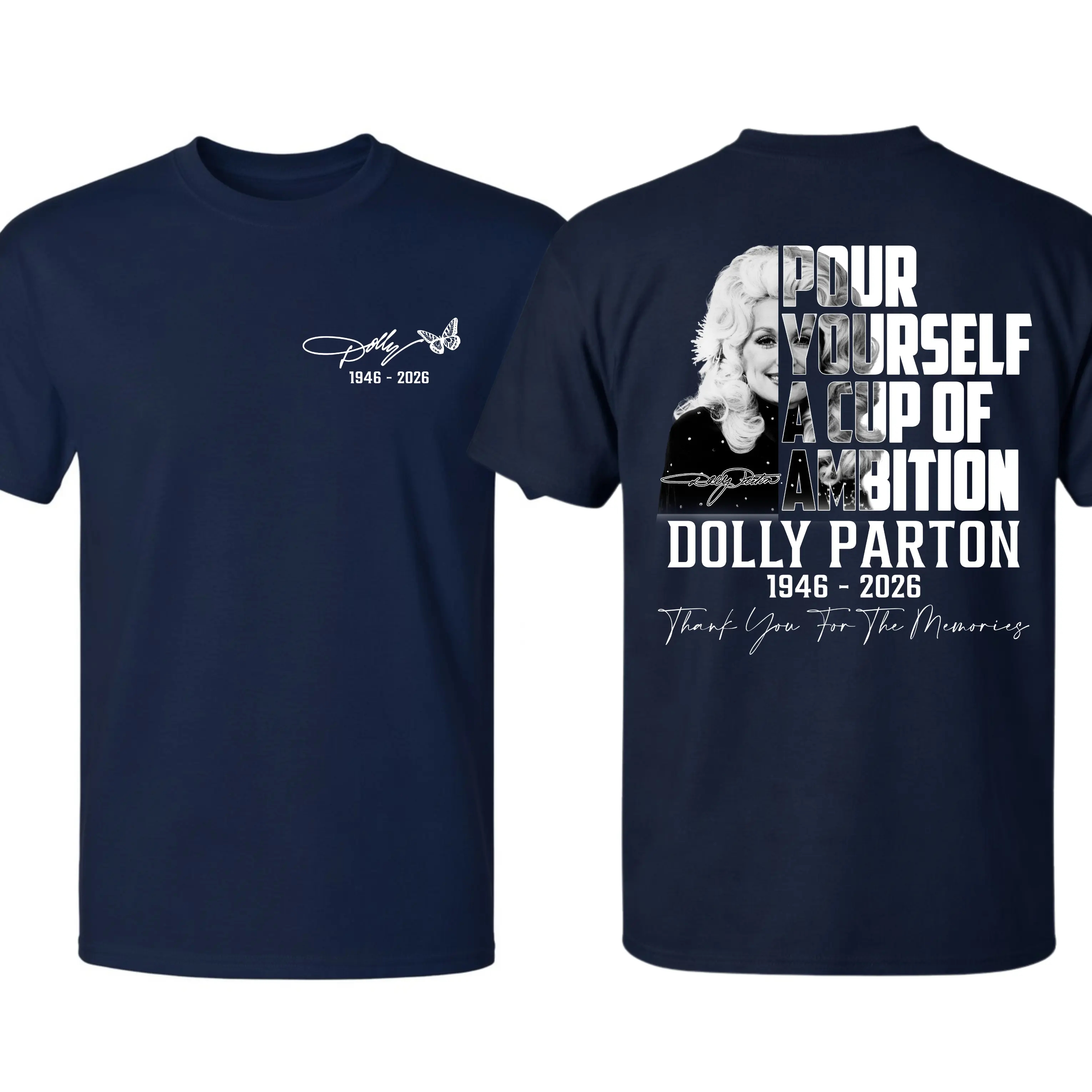 Pour Yourself A Cup Of Ambition Tee, Country Music Legend T-Shirt