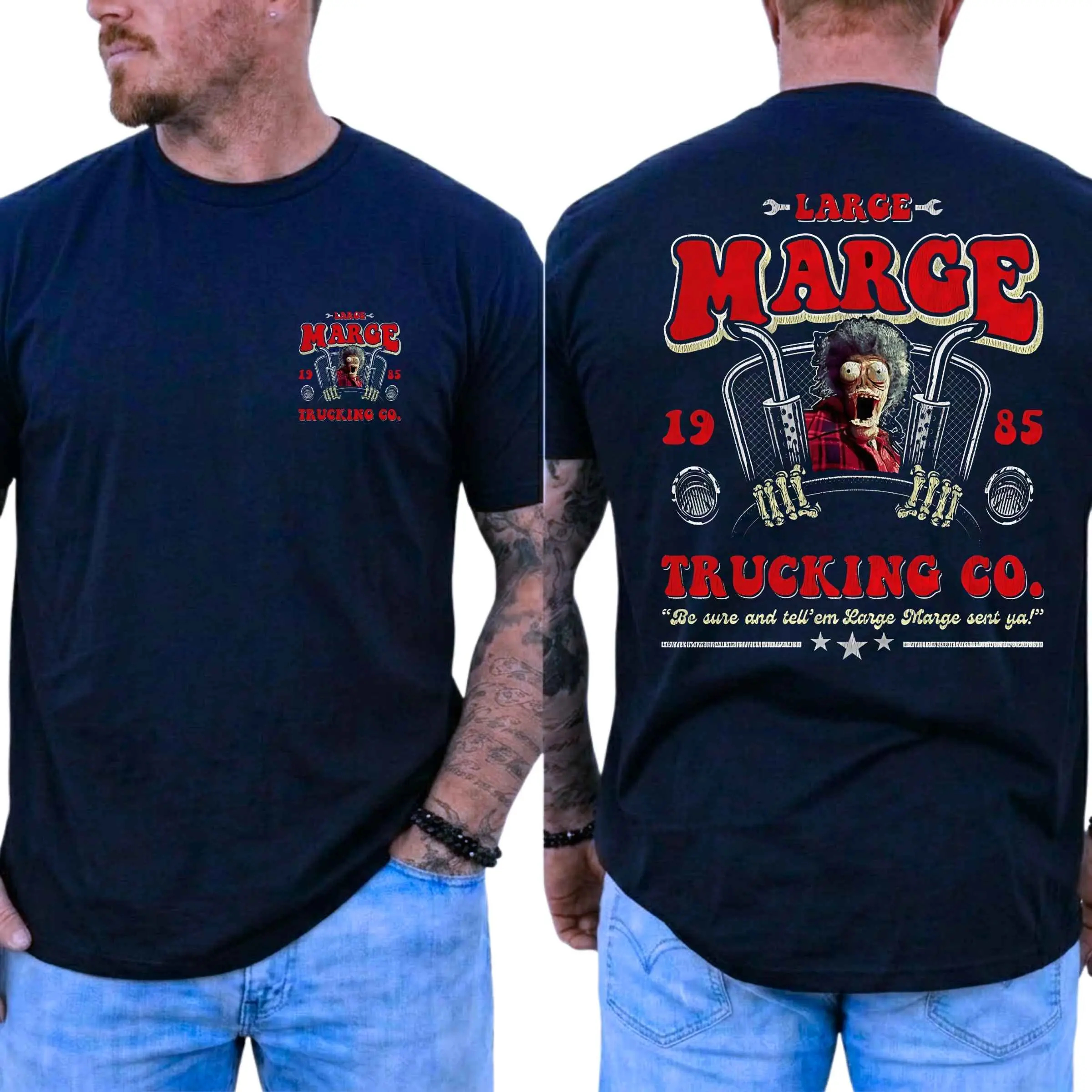Classic Truck Driver Graphic Tee, Vintage Trucking Shirt, Gift for Truck Drivers, MADE IN USA