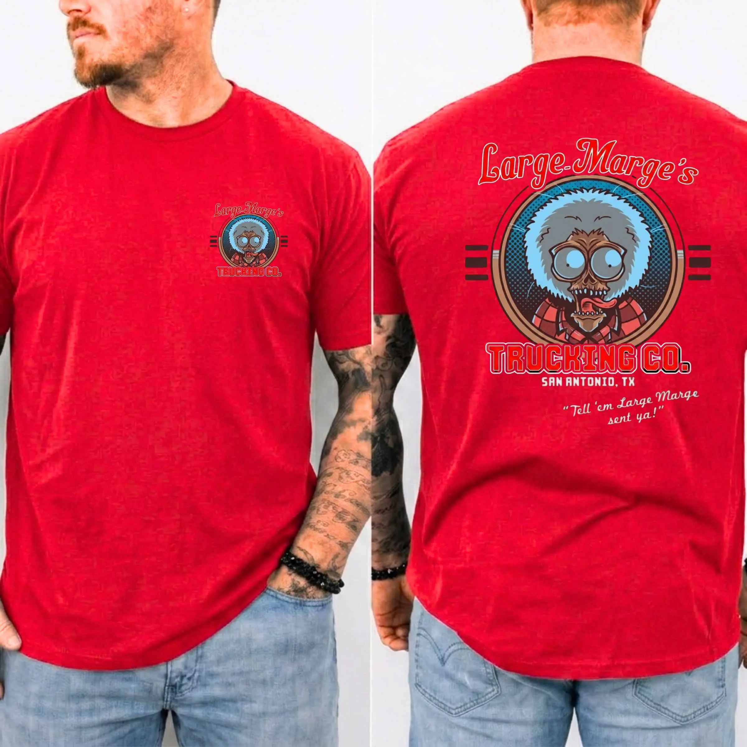  1985 Retro T-Shirt – Vintage Trucker Horror Graphic Tee