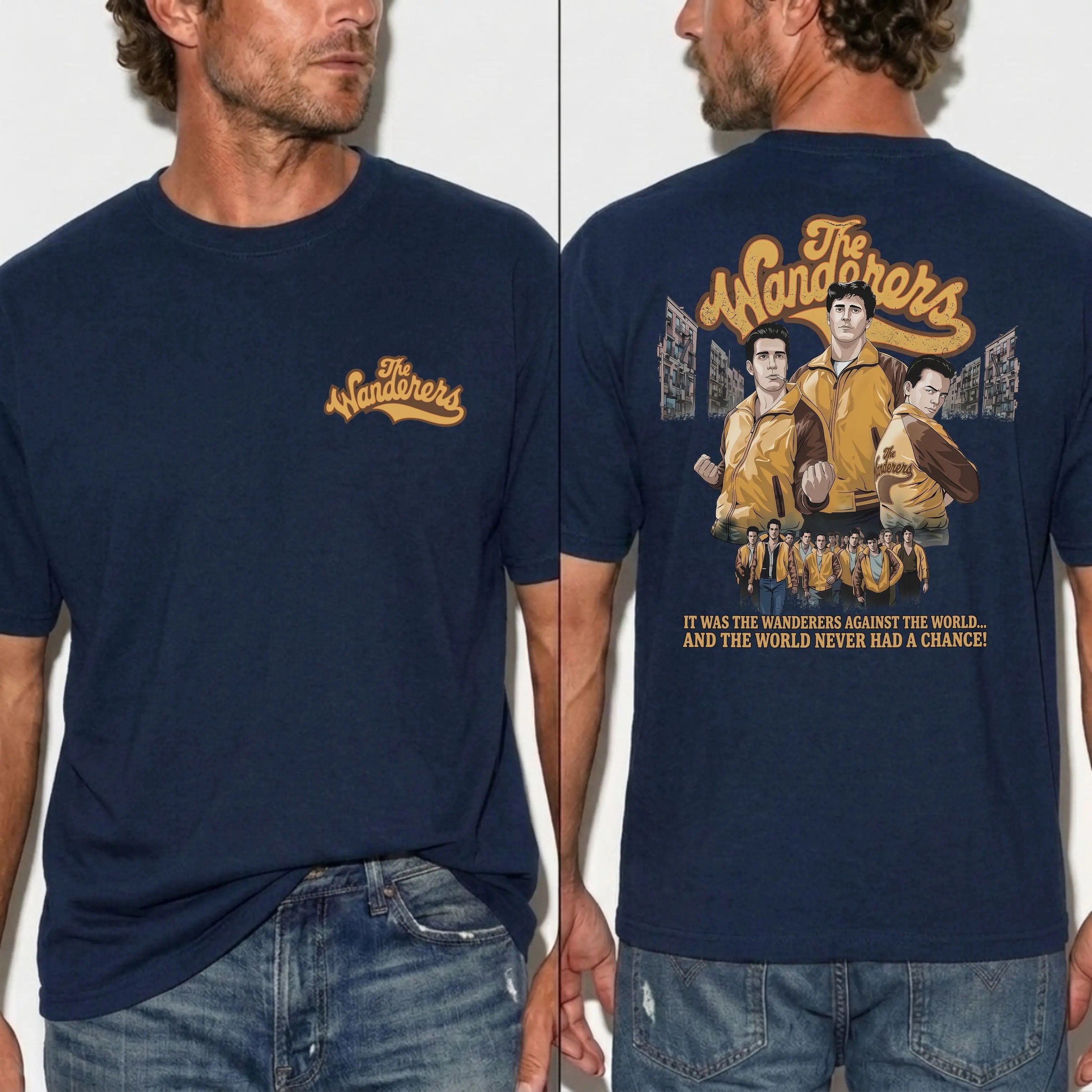 Vintage 1979 Cult Movie Graphic Tee, Retro Gang Film T-Shirt, Classic Movie Fan Gift