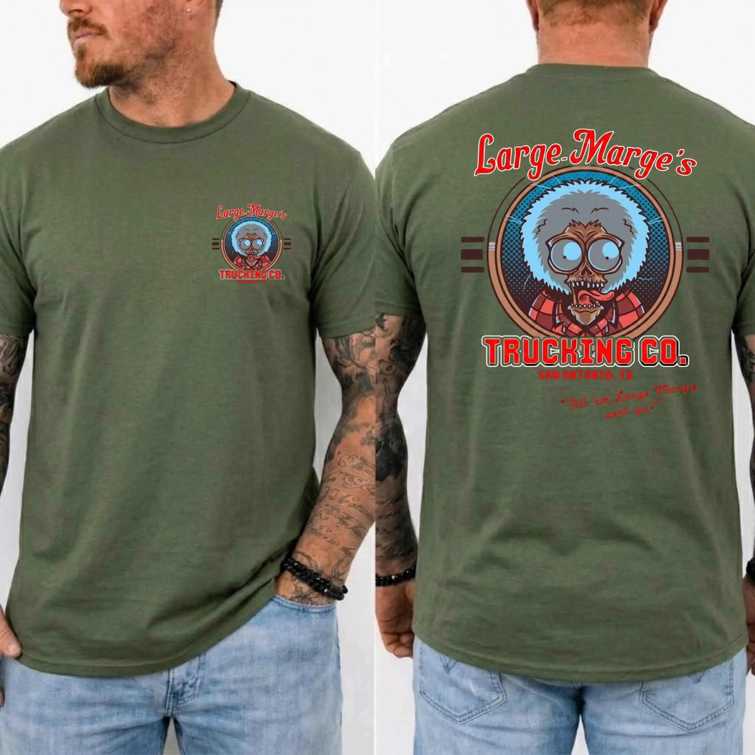  1985 Retro T-Shirt – Vintage Trucker Horror Graphic Tee