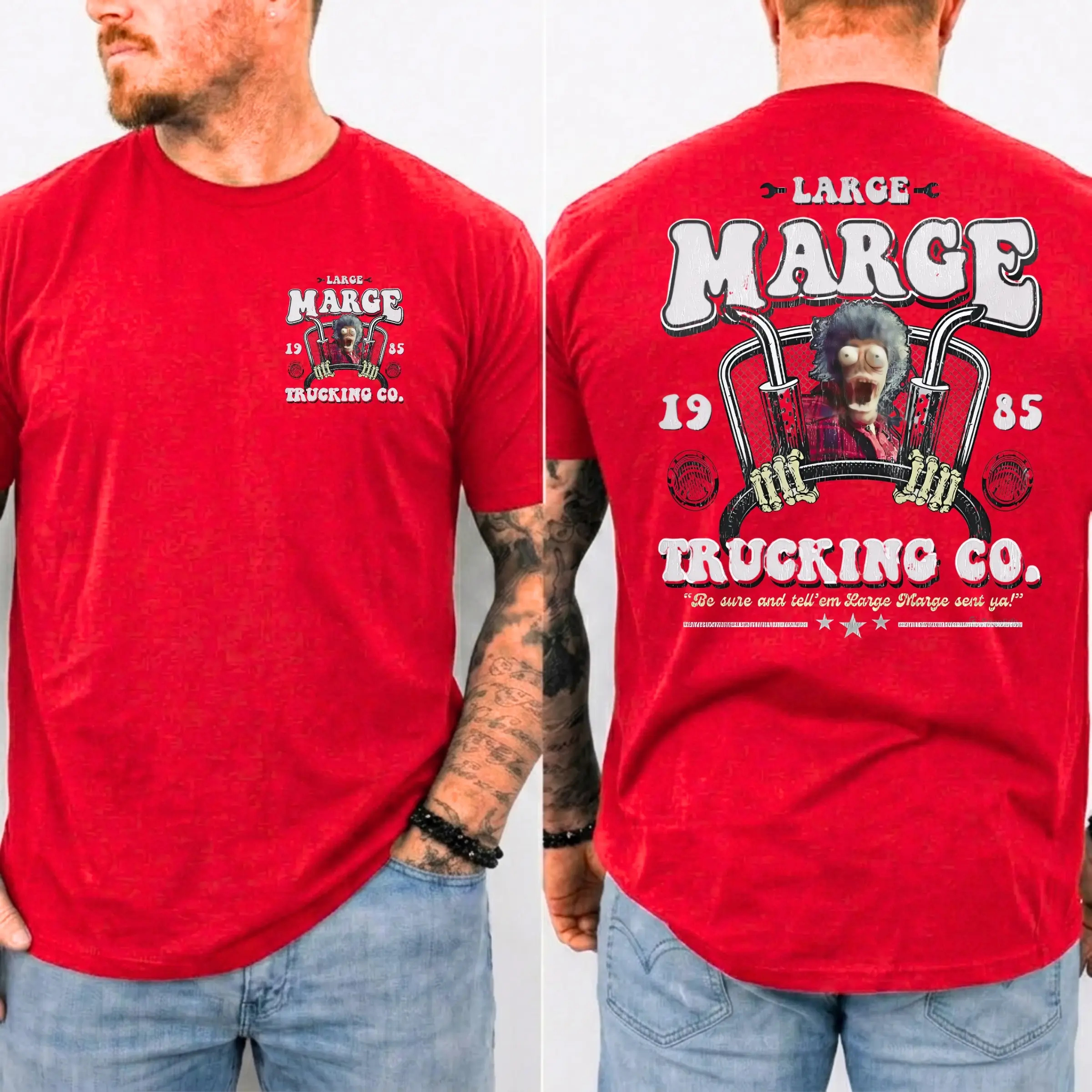 Classic Truck Driver Graphic Tee, Vintage Trucking Shirt, Gift for Truck Drivers, MADE IN USA