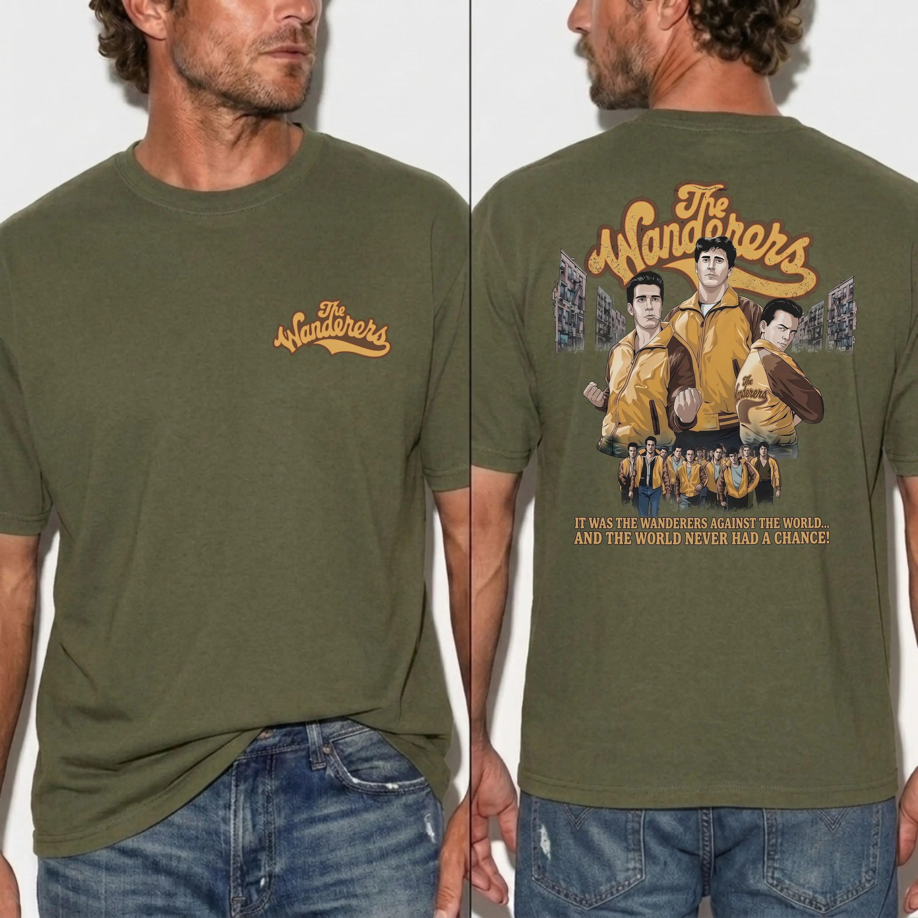 Vintage 1979 Cult Movie Graphic Tee, Retro Gang Film T-Shirt, Classic Movie Fan Gift