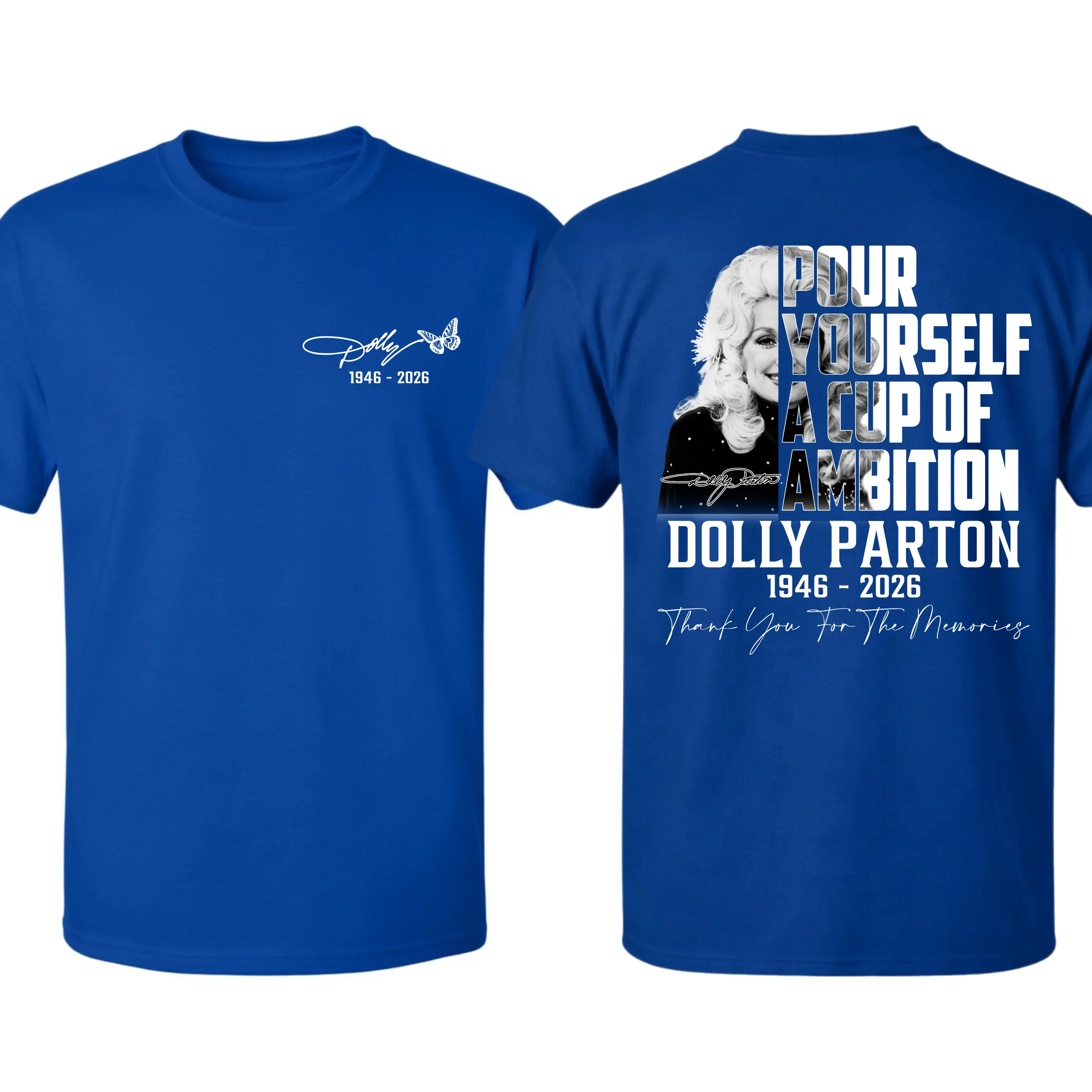 Pour Yourself A Cup Of Ambition Tee, Country Music Legend T-Shirt