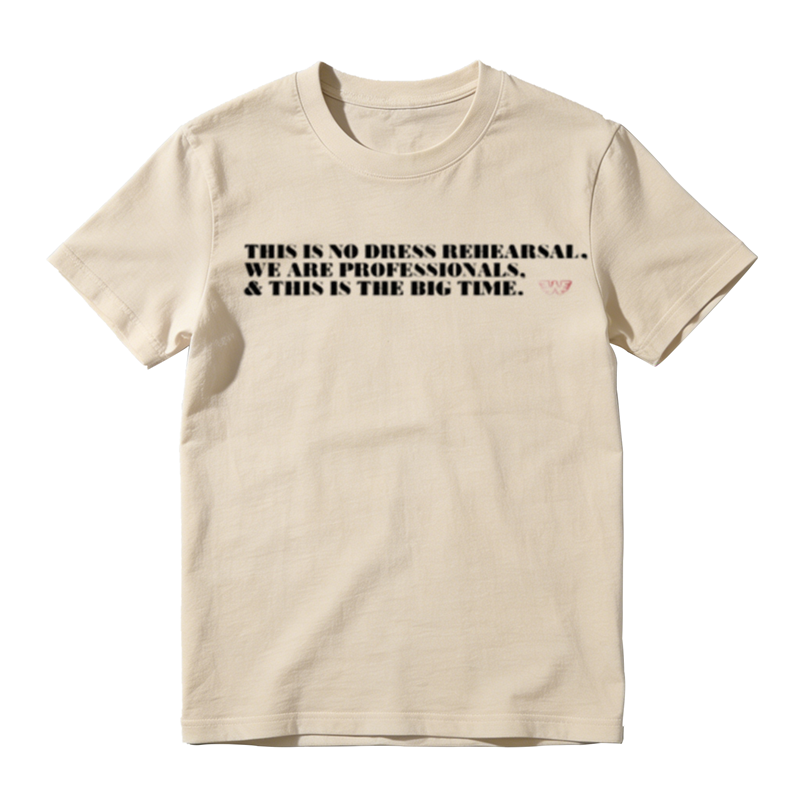 Western Style Inspirational Text Mini Wing Symbol Versatile T-shirt