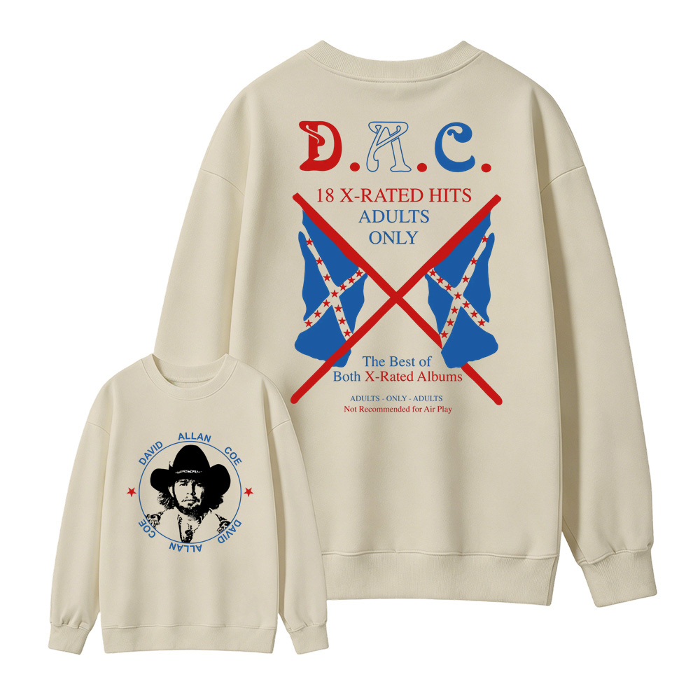 DAC Outlaw Country Graphic Tee Sweatshirt