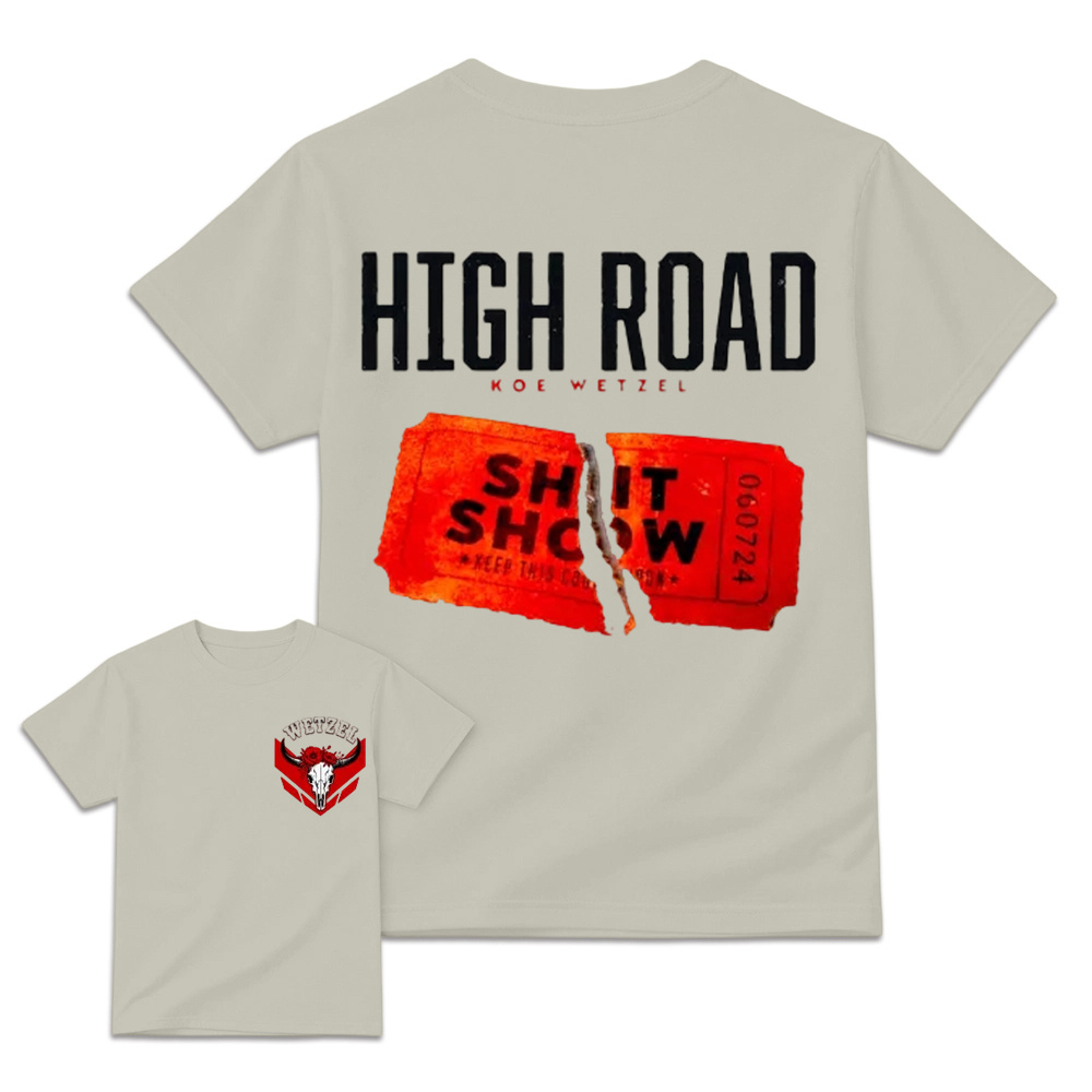  Front and Back Country Rock Graphic Tee