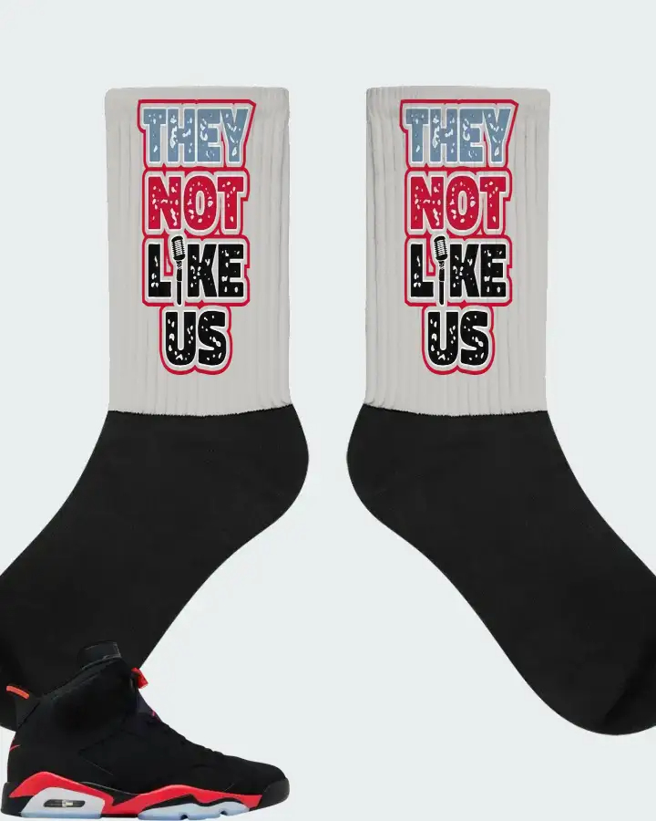 Air Jordan 6 Retro Reverse Infrared Salesman Matching Socks