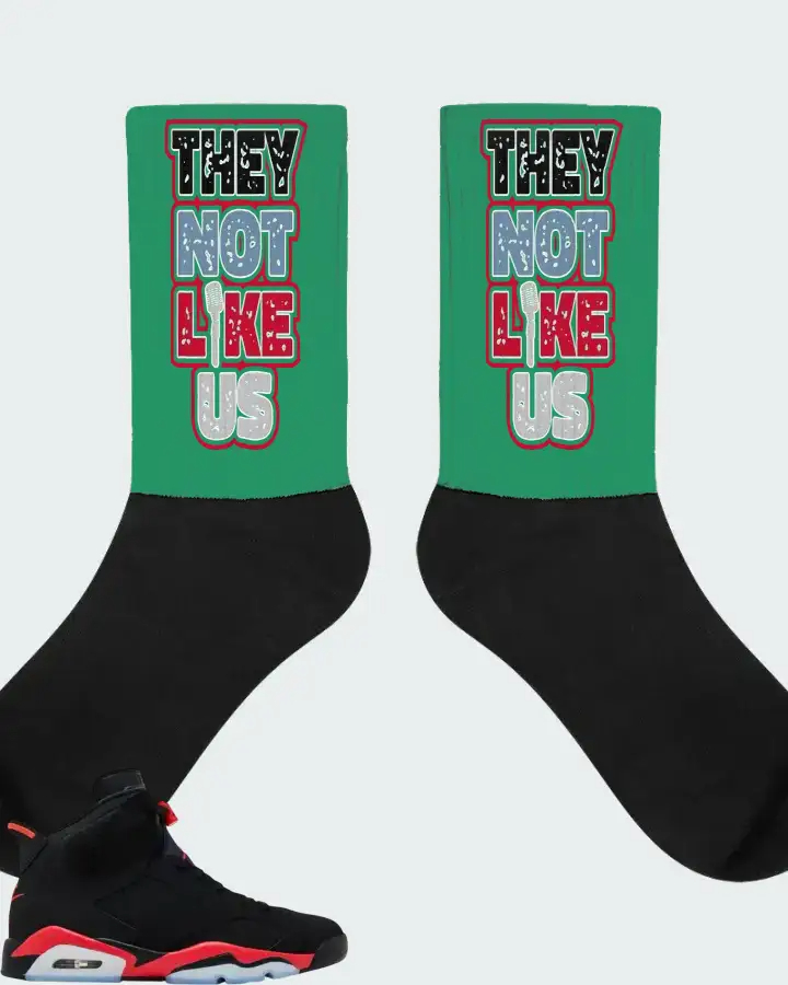 Air Jordan 6 Retro Reverse Infrared Salesman Matching Socks