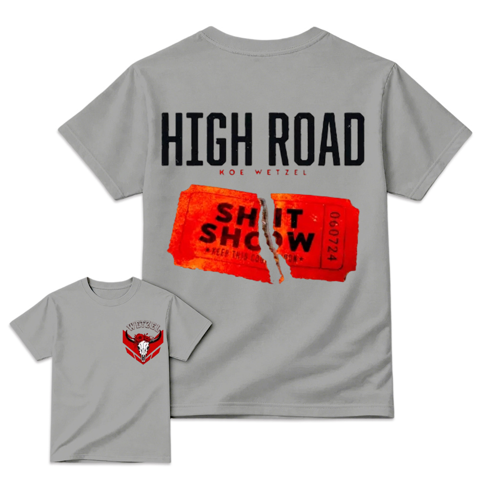  Front and Back Country Rock Graphic Tee