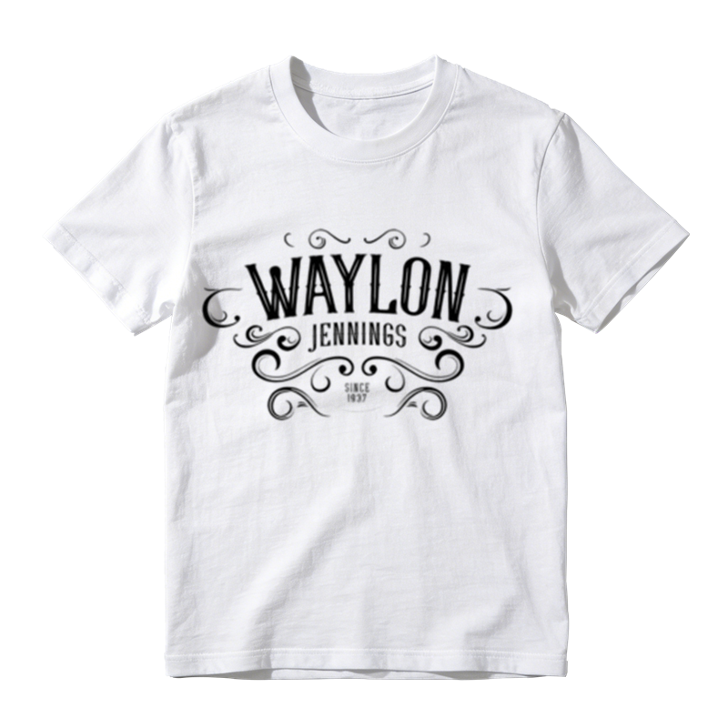 Vintage Ornate Cursive Letter Print Casual T-shirt