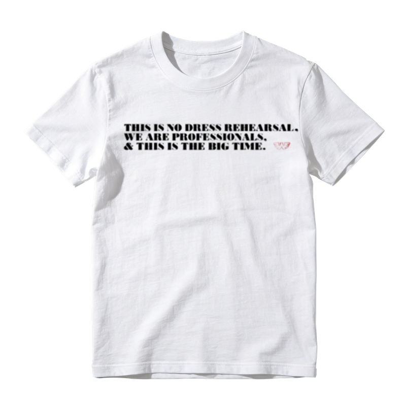 Western Style Inspirational Text Mini Wing Symbol Versatile T-shirt
