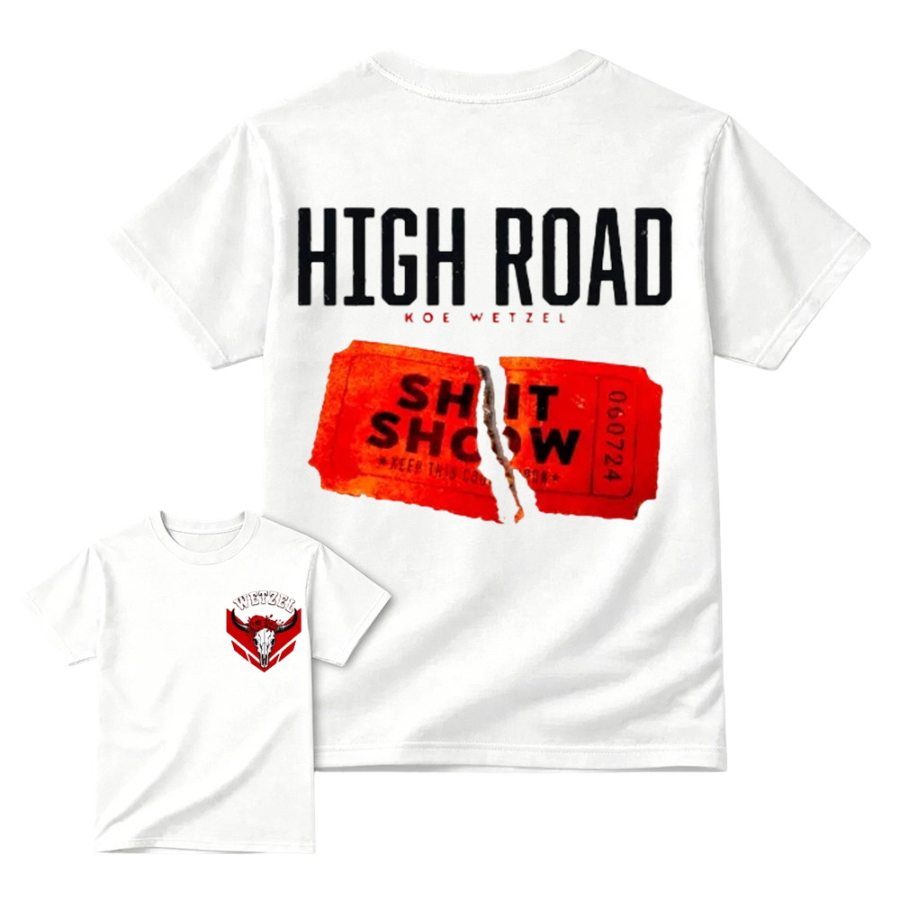  Front and Back Country Rock Graphic Tee