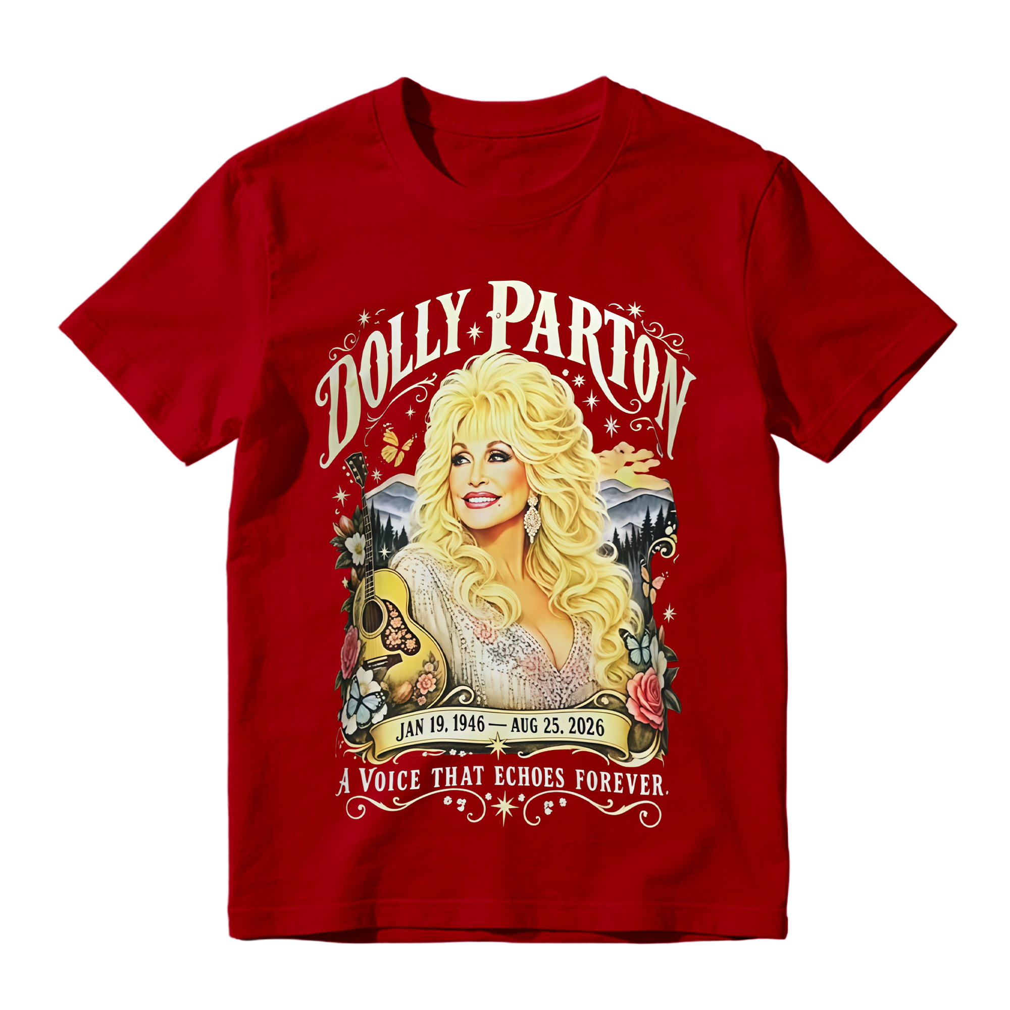 Vintage Country Music Tribute Tee, 1946-2026