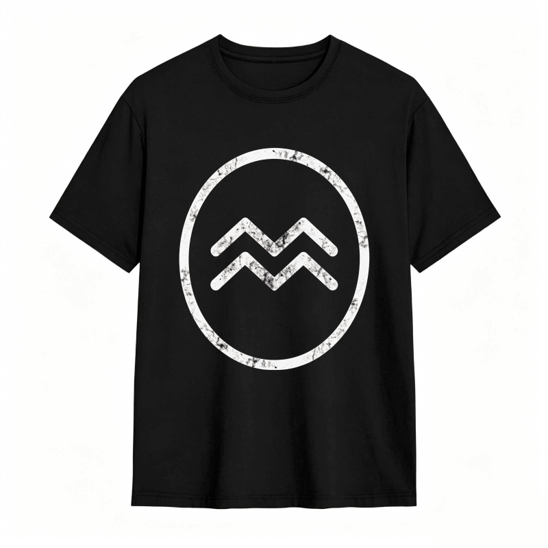 Aquarius Zodiac Symbol Unisex Classic T-shirt