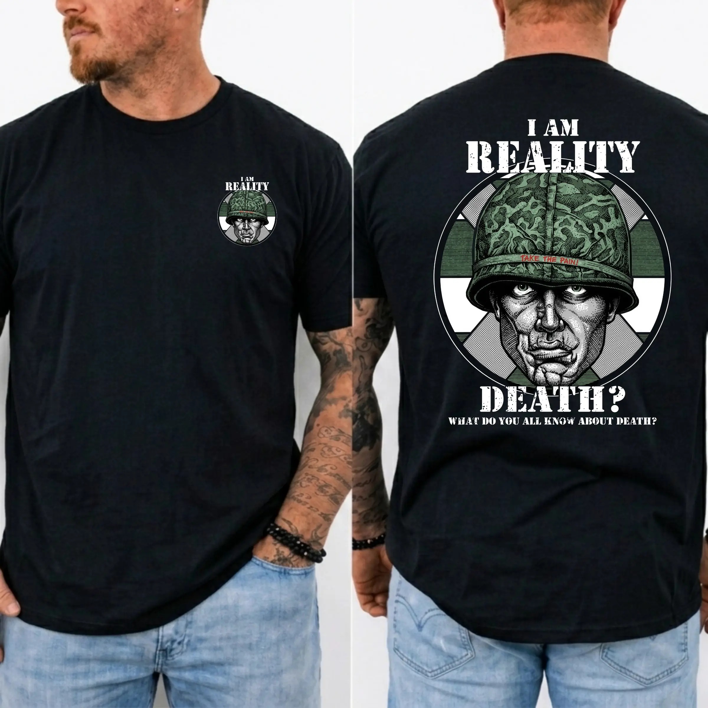 Vintage 80s War Movie Graphic Tee, Classic Military Film T-Shirt