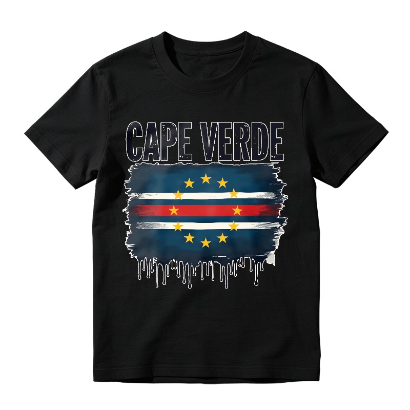 Cape Verde Flag Design Unisex Classic T-shirt