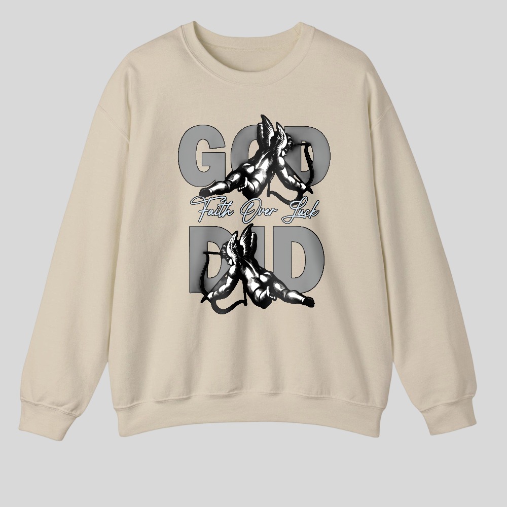 God Did Faith Over Lack tshirt 100% cotton