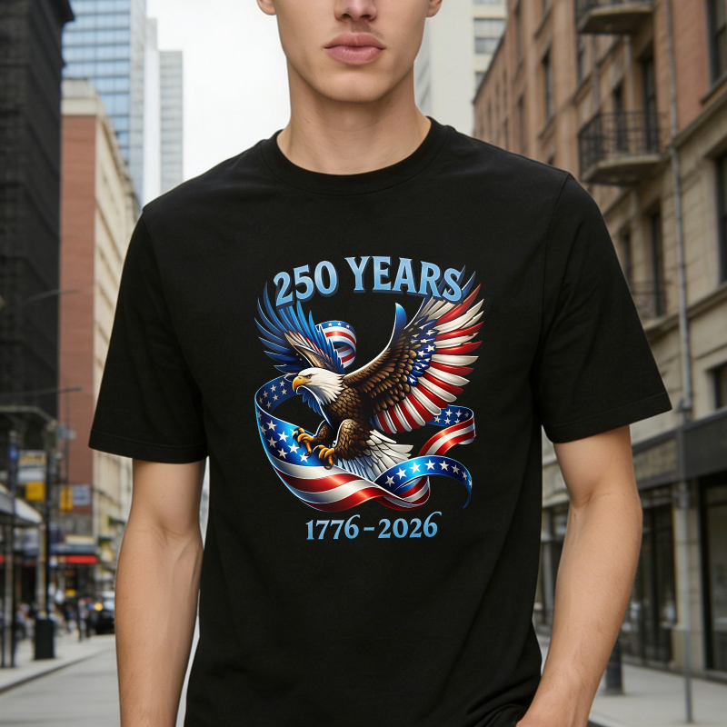 American Eagle 250 Years 1776 2026 Unisex Classic T-shirt