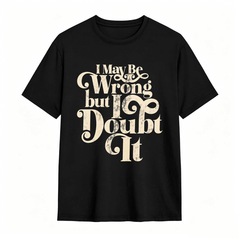I May Be Wrong But I Doubt It Unisex Classic T-shirt