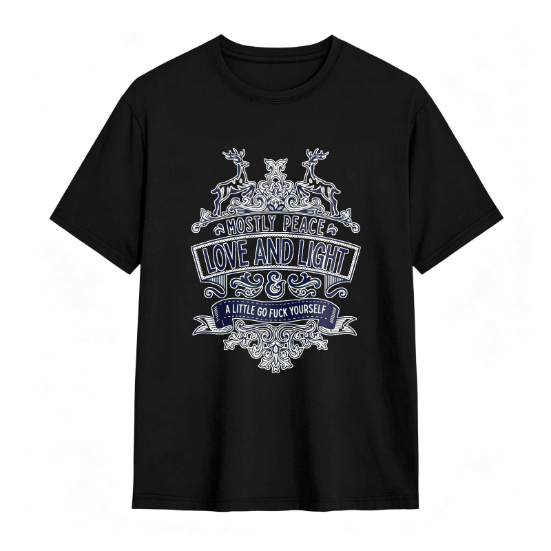 Love And Light Peace And Harmony Unisex Classic T-shirt