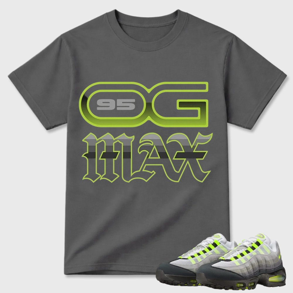 Air Max 95 OG Neon Matching Tee  OG Neon 95 Shirt