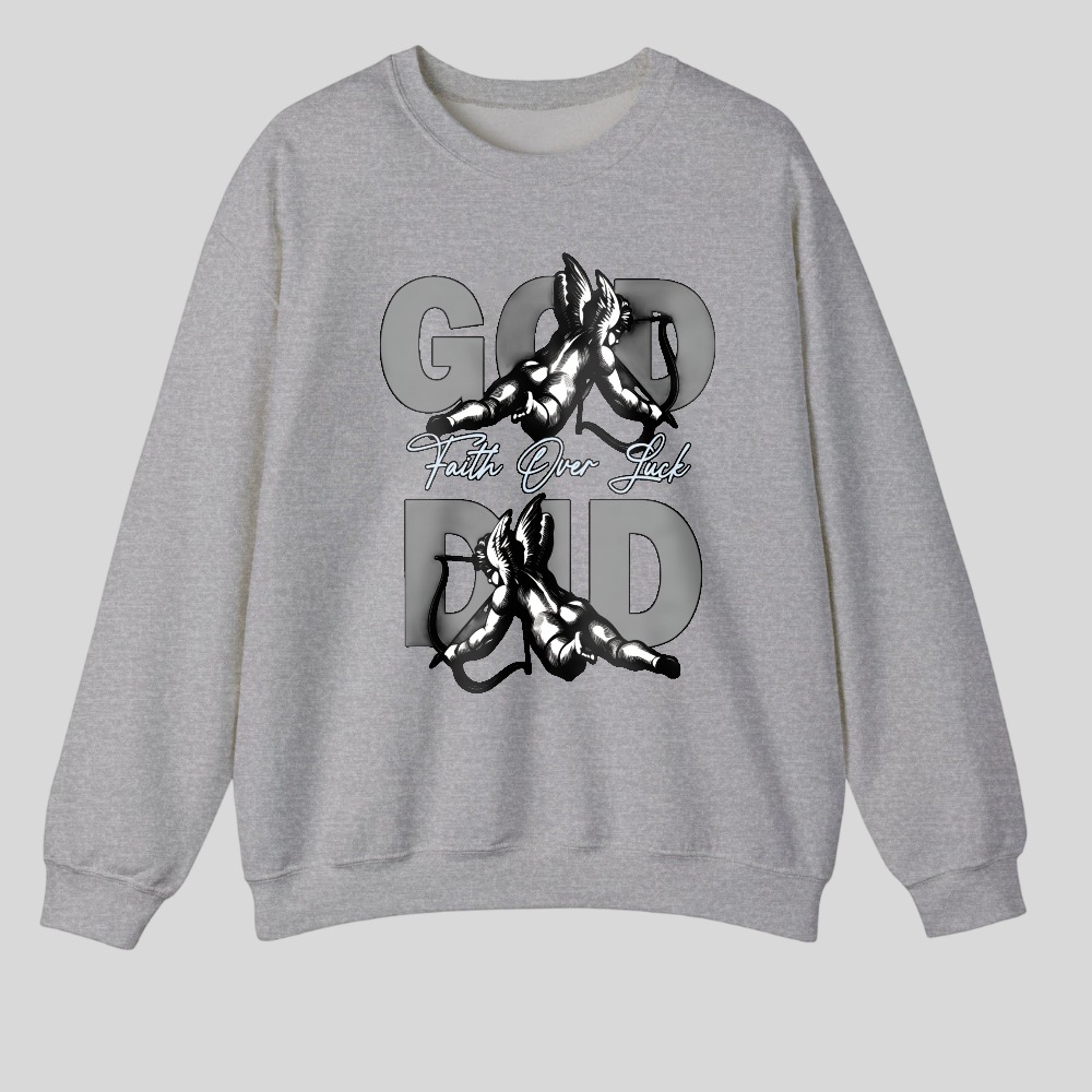 God Did Faith Over Lack tshirt 100% cotton