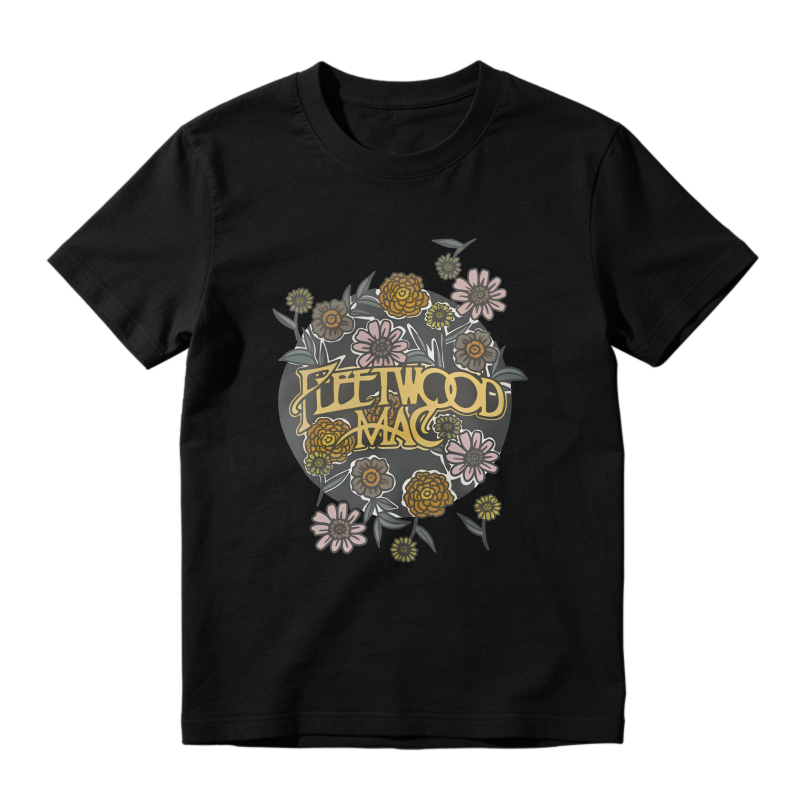 Fleetwood Mac Floral Design Unisex Classic T-shirt