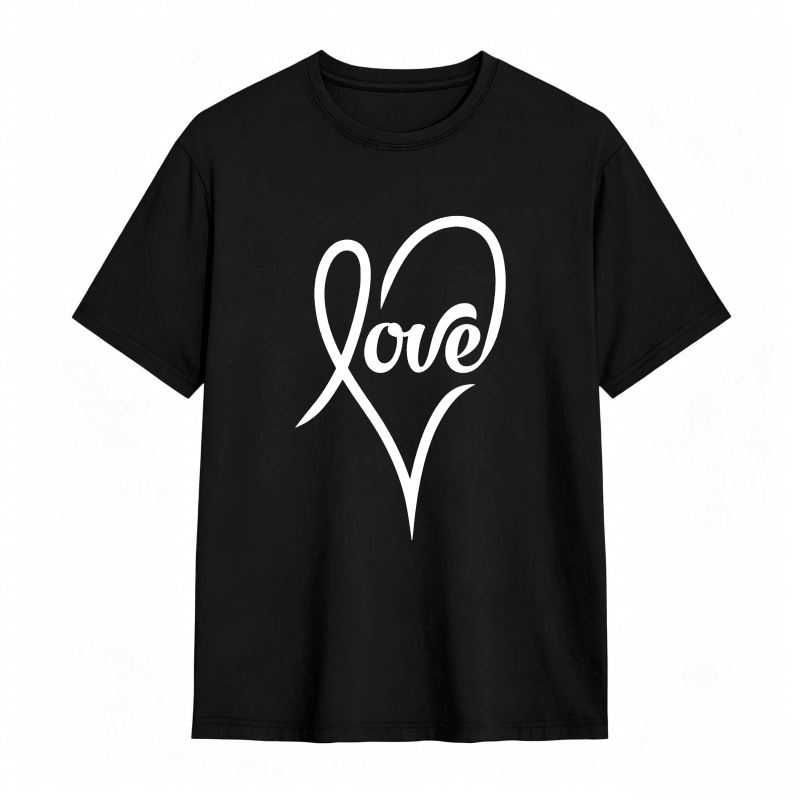 Love Heart Design Unisex Classic T-shirt