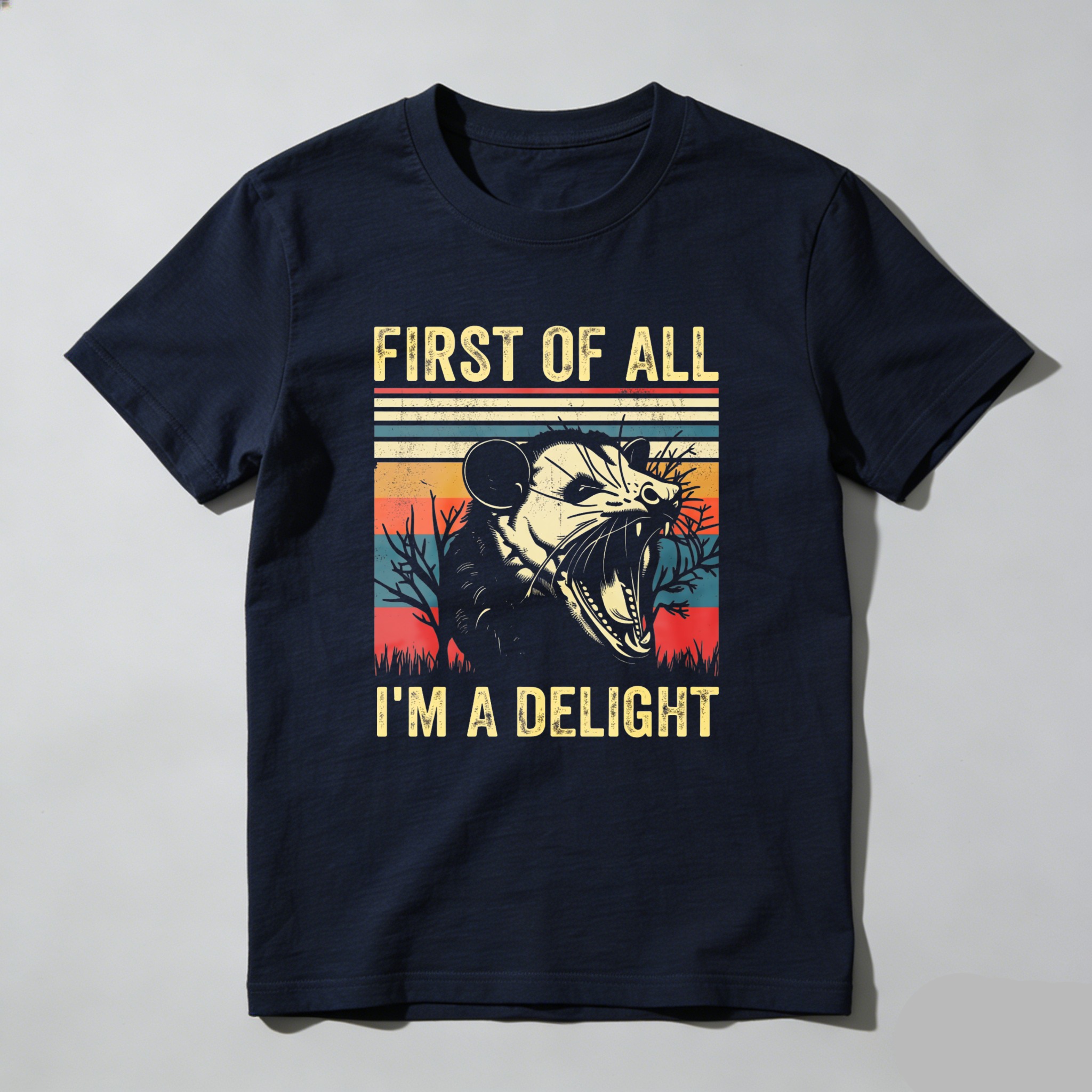 First Of All I'm A Delight tshirt 100% cotton