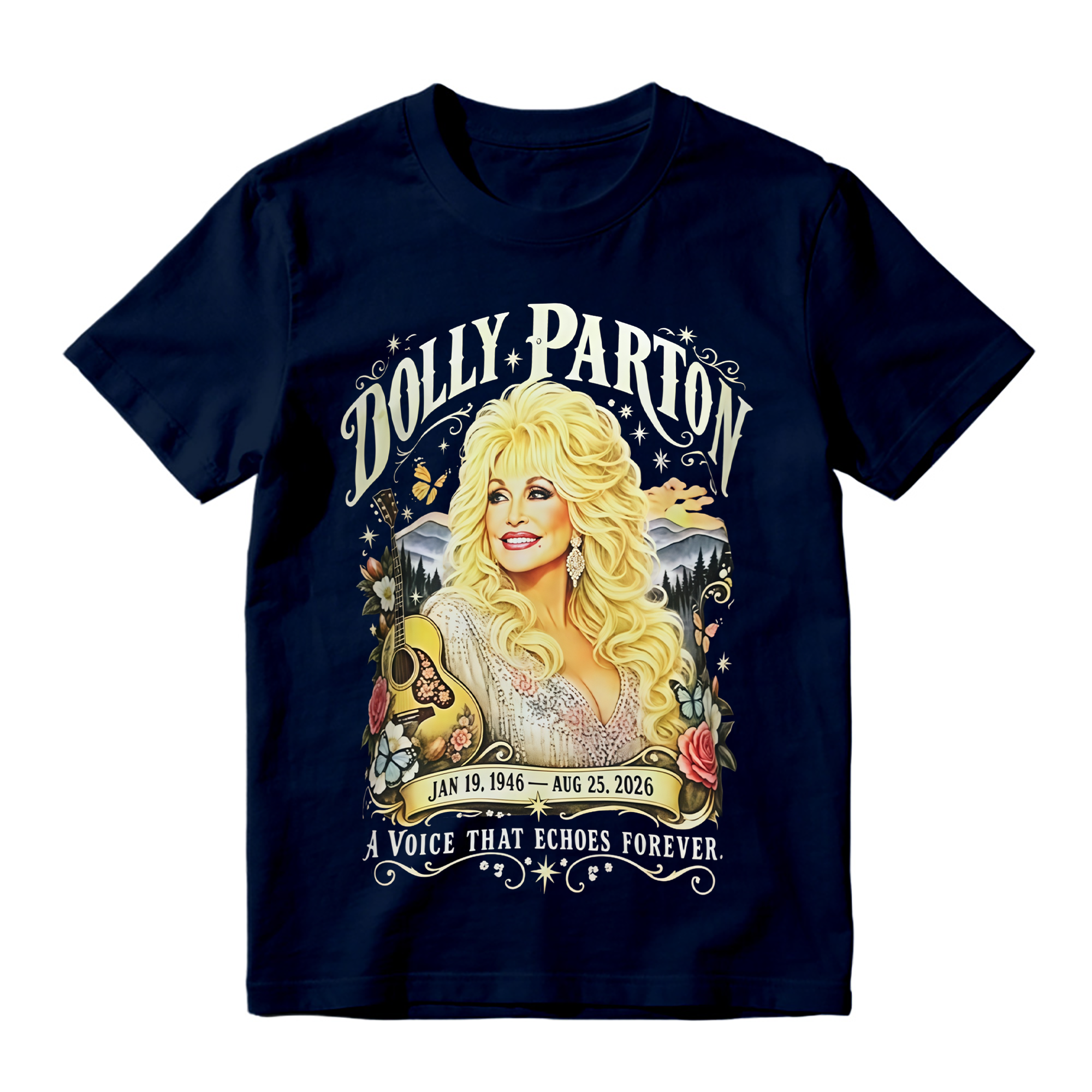 Vintage Country Music Tribute Tee, 1946-2026