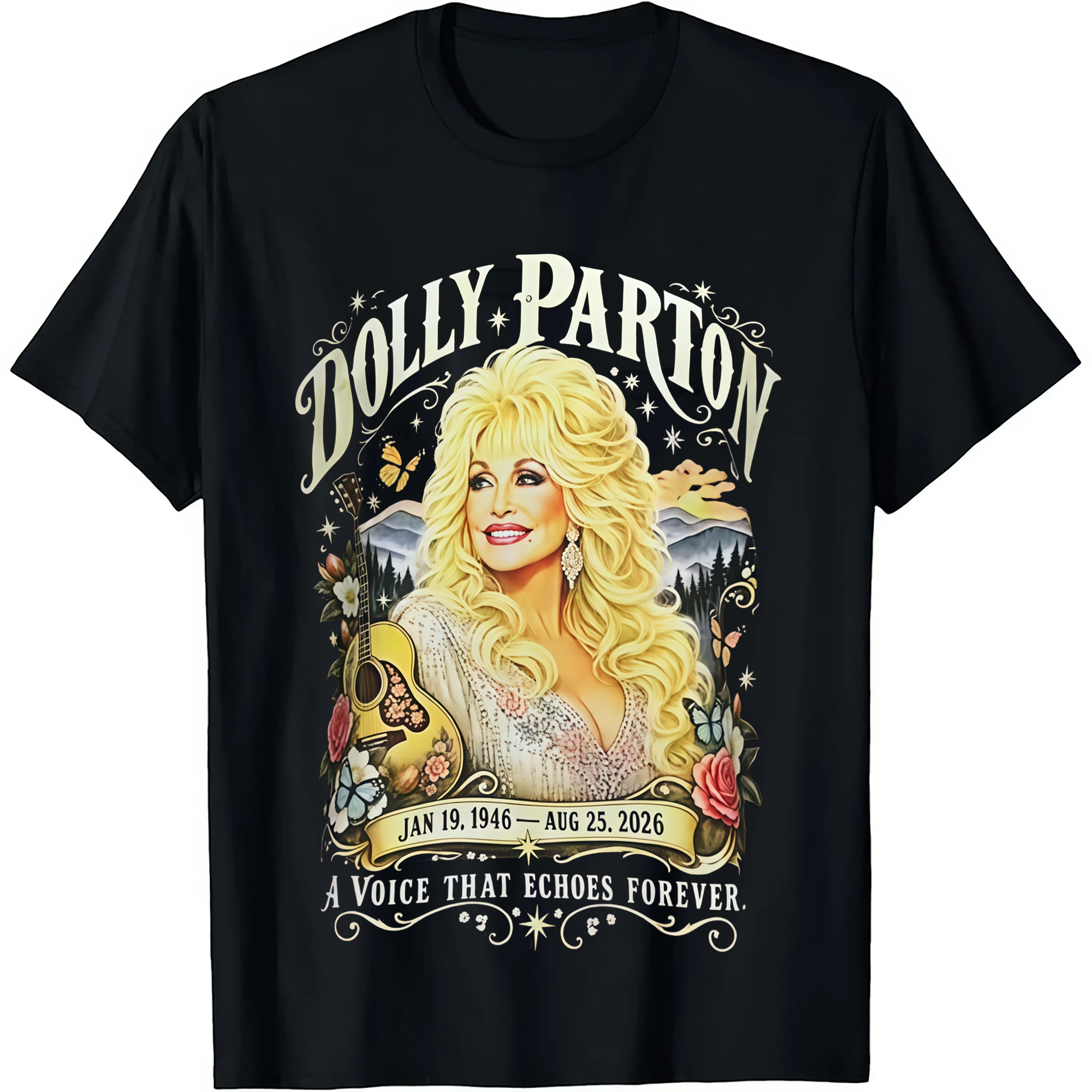 Vintage Country Music Tribute Tee, 1946-2026