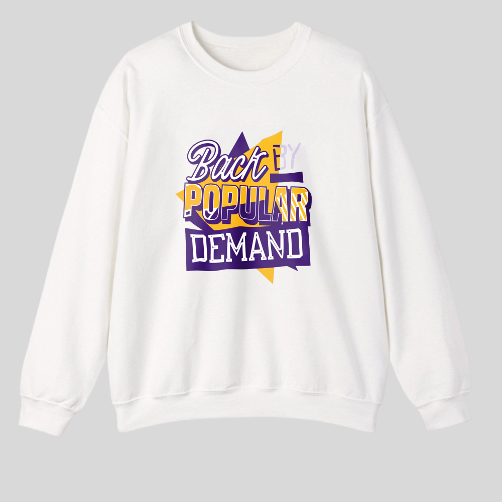 Back By Popular Demand tshirt 100% cotton