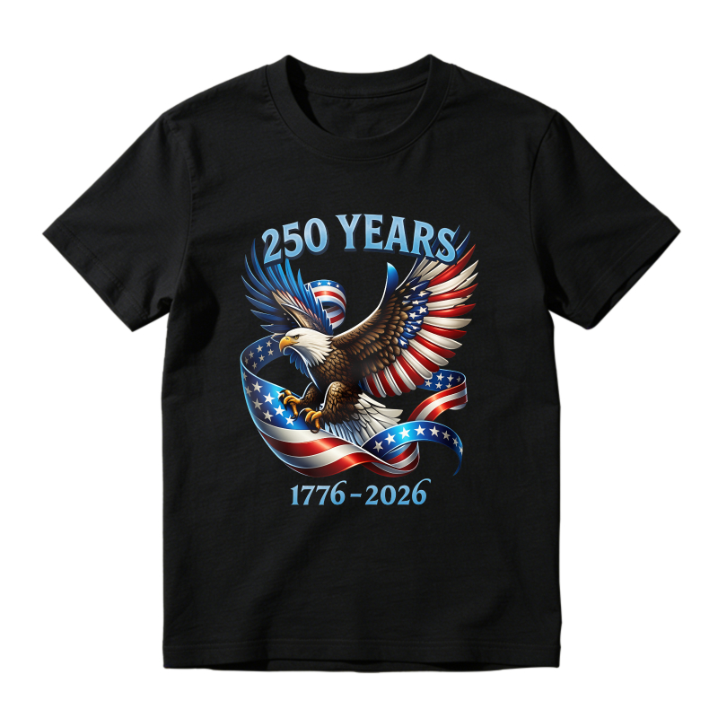 American Eagle 250 Years 1776 2026 Unisex Classic T-shirt
