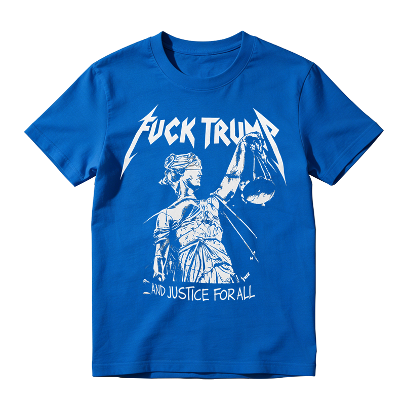 Make a bold statement with this striking protest-inspired graphic tee
