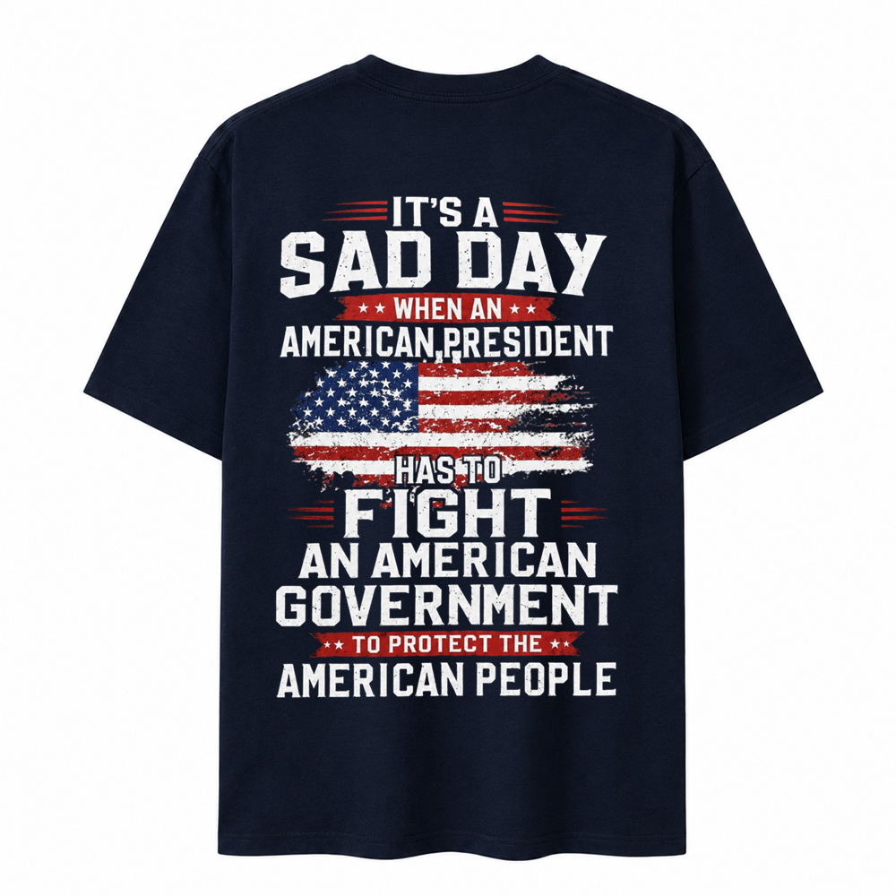 American Patriot Graphic T-Shirt