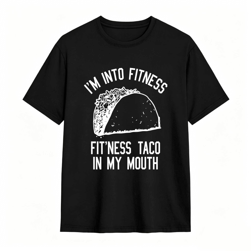 Taco Fitness Humor Design Unisex Classic T-shirt