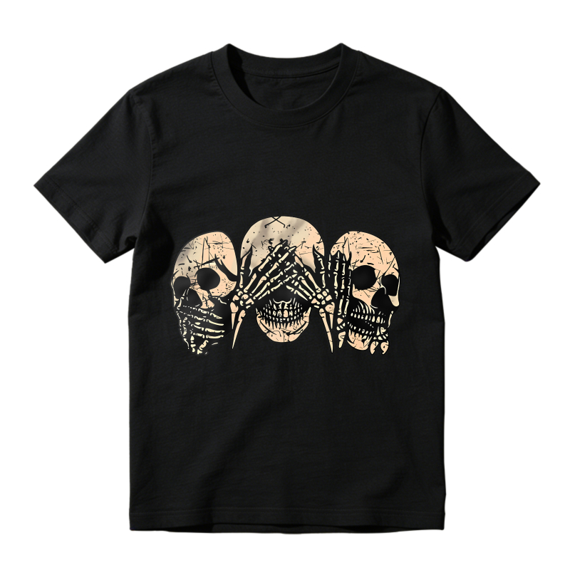 Skull And Crossbones Pattern Unisex Classic T-shirt