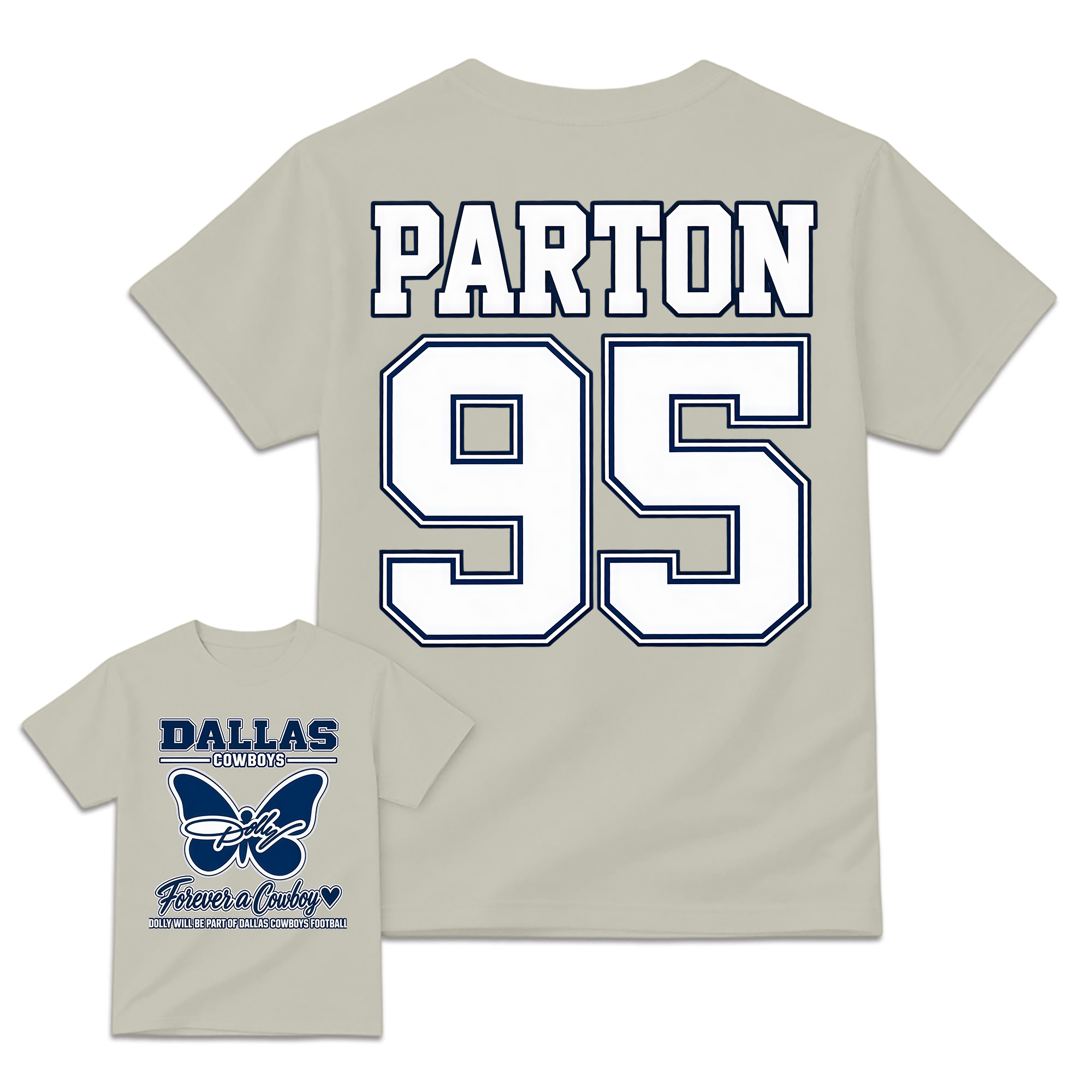 Forever A Cowboy 95 Graphic T-Shirt, Vintage Country Football Shirt
