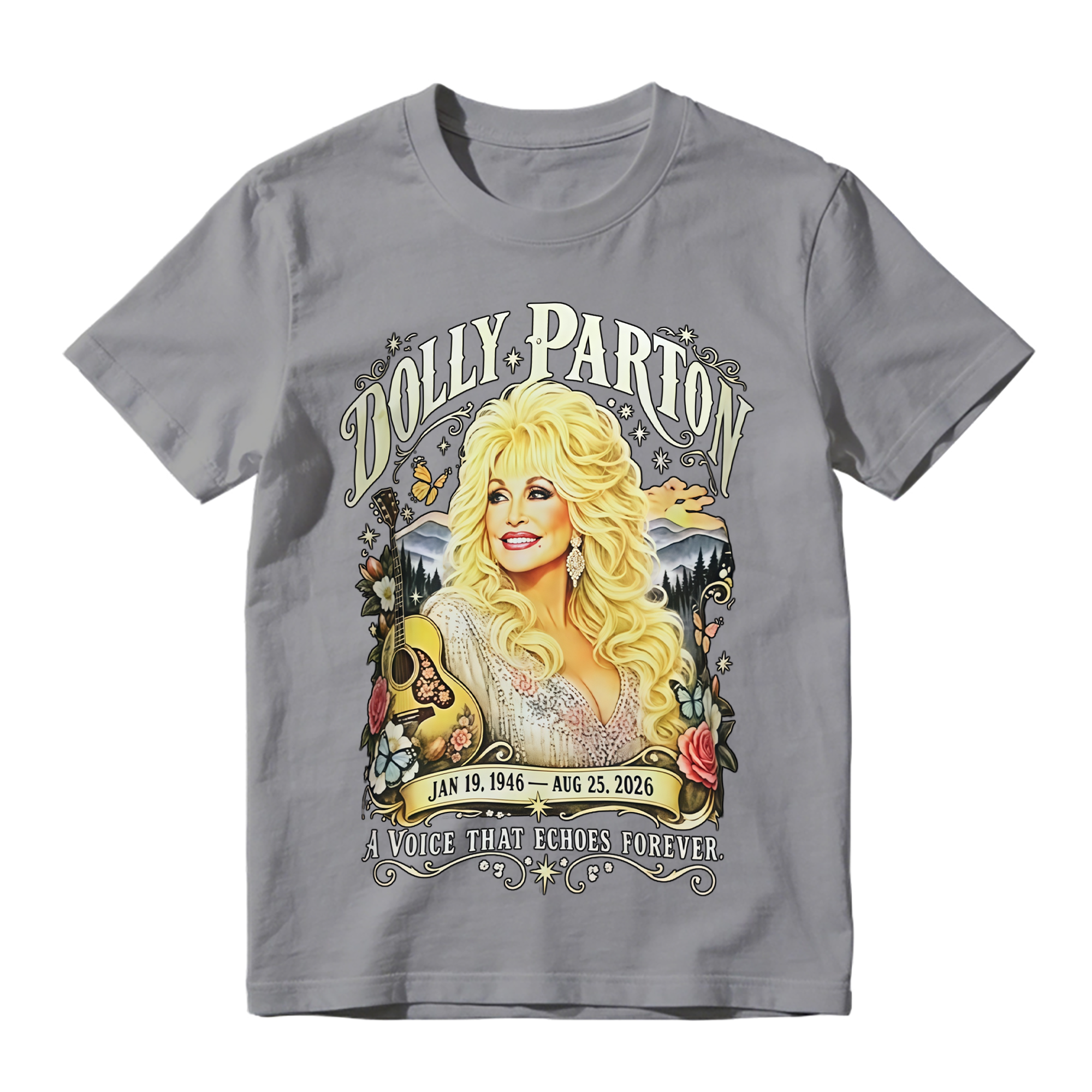 Vintage Country Music Tribute Tee, 1946-2026