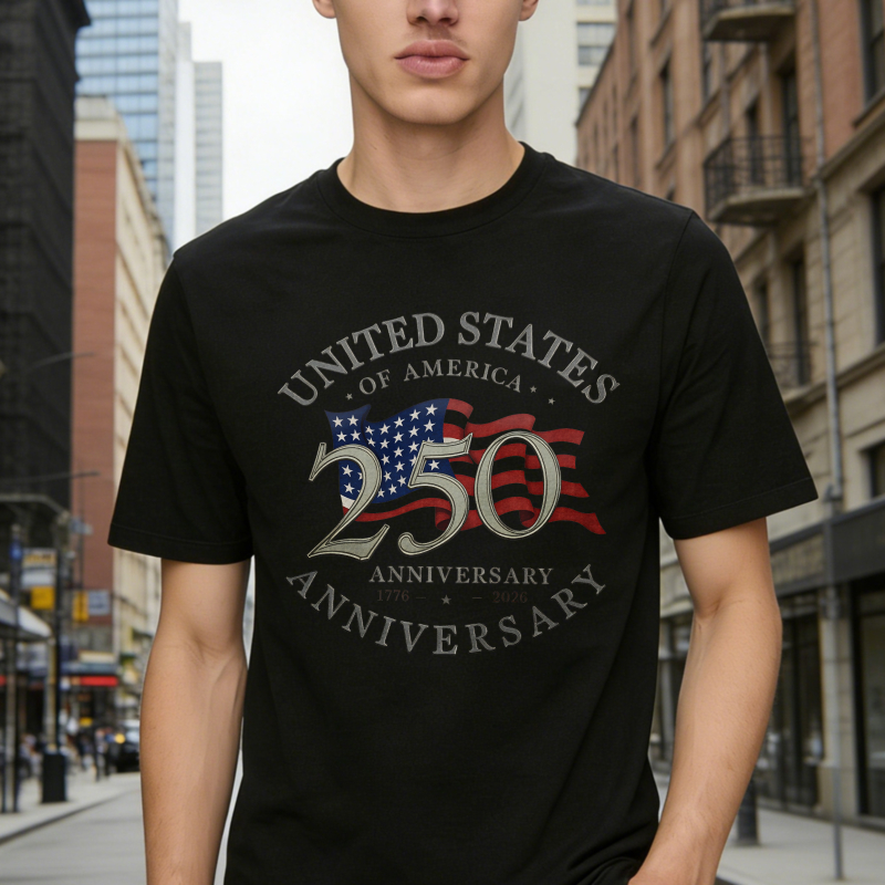 United States Of America 250 Anniversary 1776 2026 Unisex Classic T-shirt