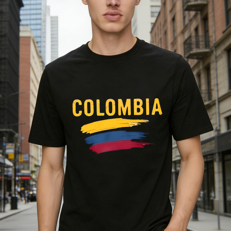 Colombia Flag Design Unisex Classic T-shirt