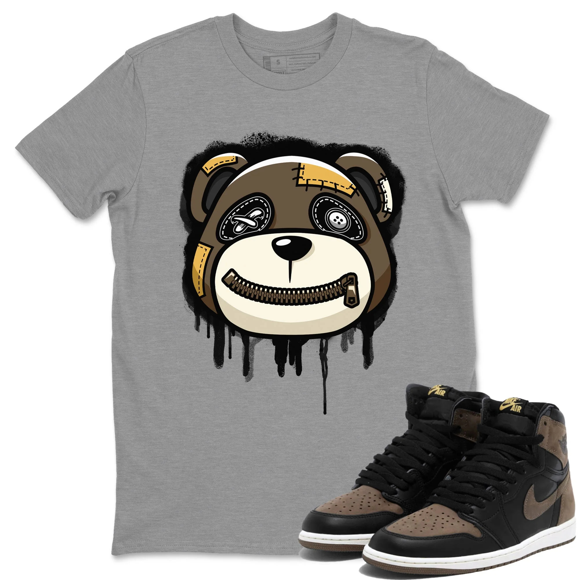 Bear Face TEEWAVO Sneaker Tee - Air Jordan 1 Palomino