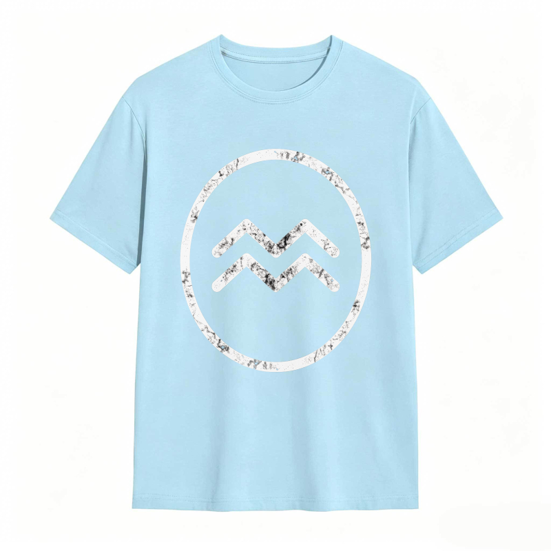 Aquarius Zodiac Symbol Unisex Classic T-shirt