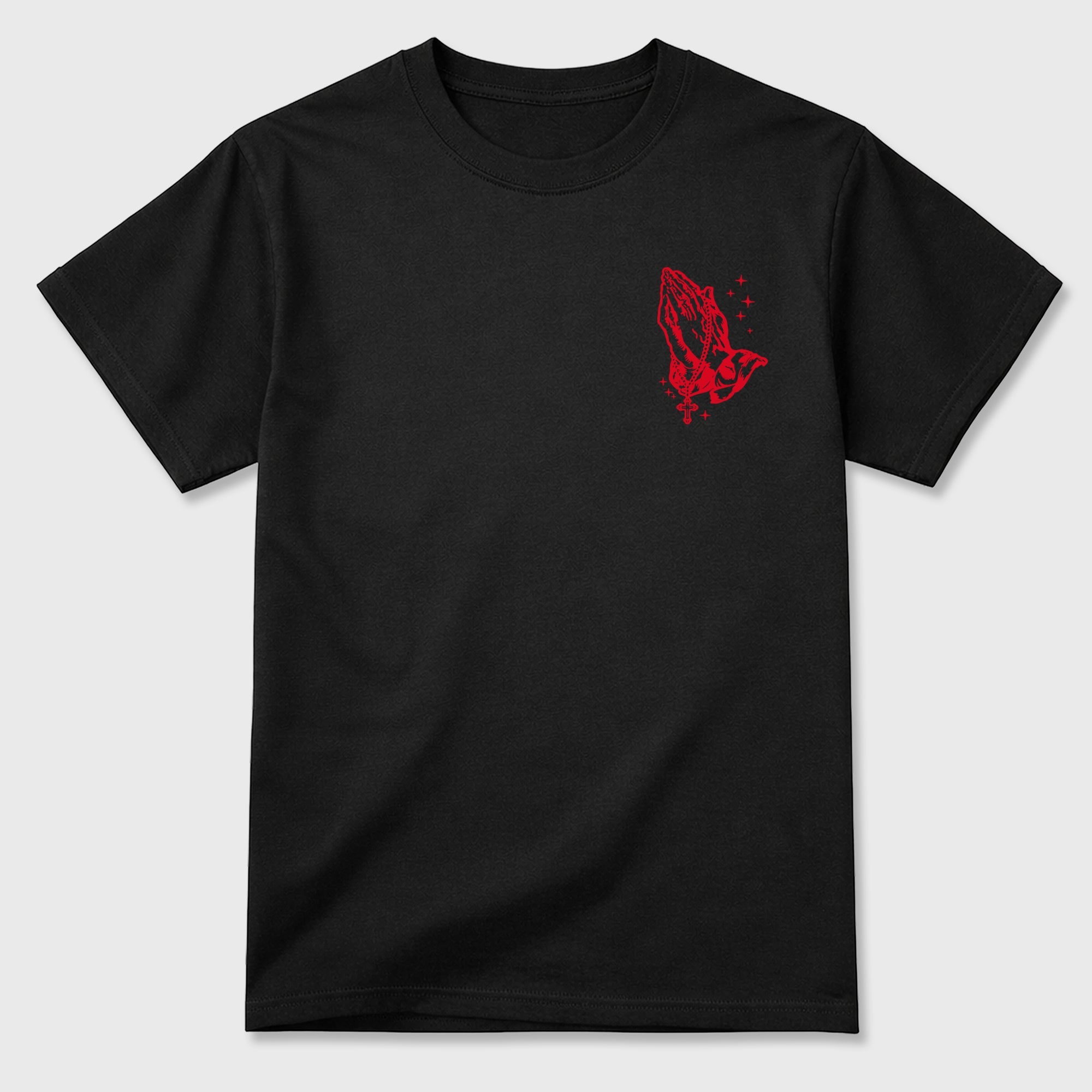 God Over All Things TEEWAVO  Sneaker Tees - Air Jordan 13 University Red