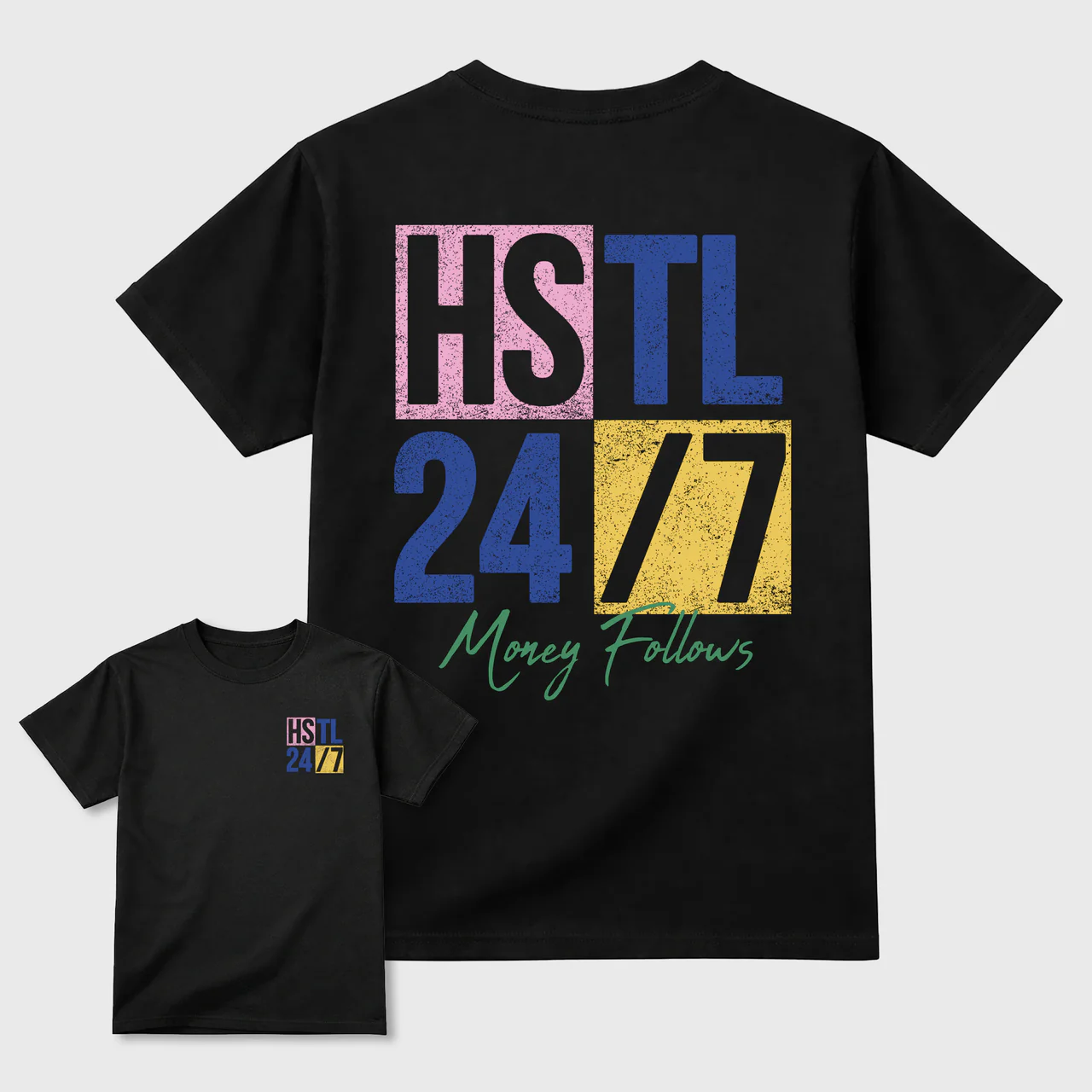 Hustle 247 Premium Graphic T-shirt